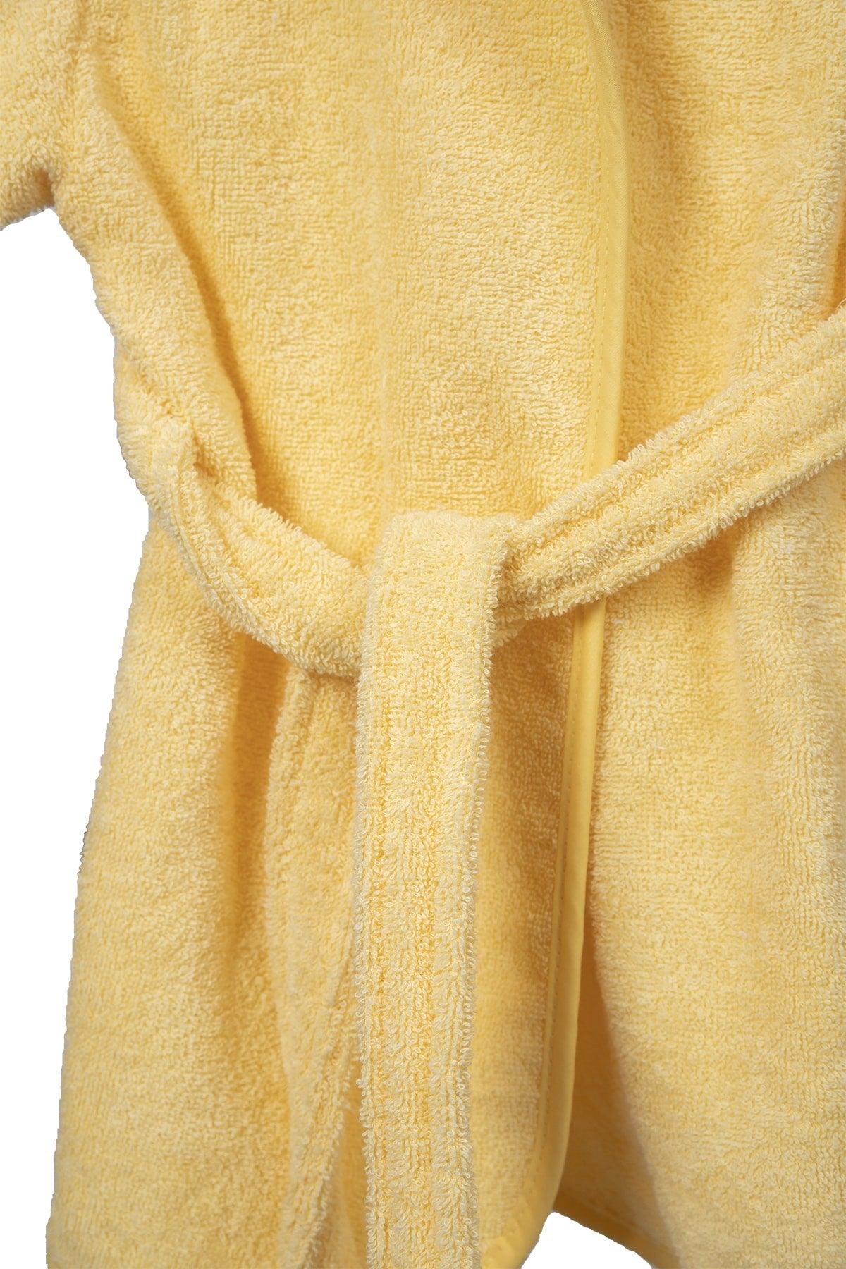 Hooded Kids Bathrobe 100% Cotton Water Absorbent