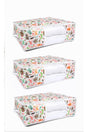 https://www.swordslife.com// Cute Animal Printed & Windowed & Base Organizer Storage Bag Set of 3 & 70x50x25 Cm - Swordslife