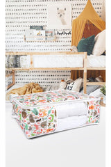 https://www.swordslife.com// Cute Animal Printed & Windowed & Base Organizer Storage Bag Set of 3 & 70x50x25 Cm - Swordslife