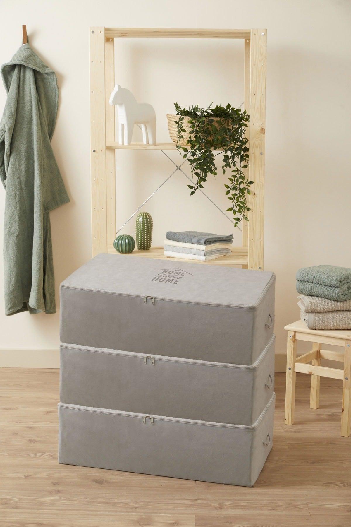Hurç 3 Pcs. Mega Size Gray Color Interlining Under Base Base