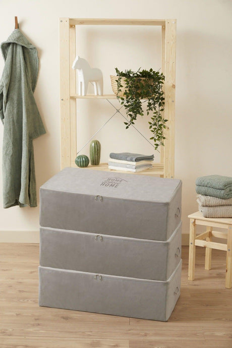 Hurç 3 Pcs. Mega Size Gray Color Interlining Under Base Base