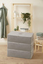 Hurç 3 Pcs. Mega Size Gray Color Interlining Under Base Base