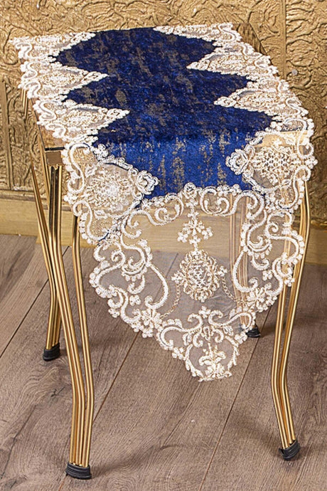 Hürrem Blue Gardenia With Gold Lace 5