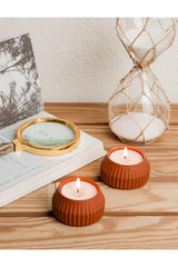 Hype 2 Terracotta Tealight Candle Holder. - Swordslife