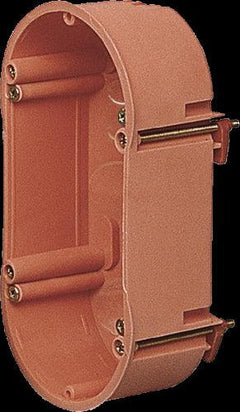 Double-layer hollow wall box for electrical installations
