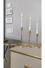 Double Twirl Candlestick Candle - Swordslife