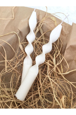 Double Twirl Candlestick Candle - Swordslife