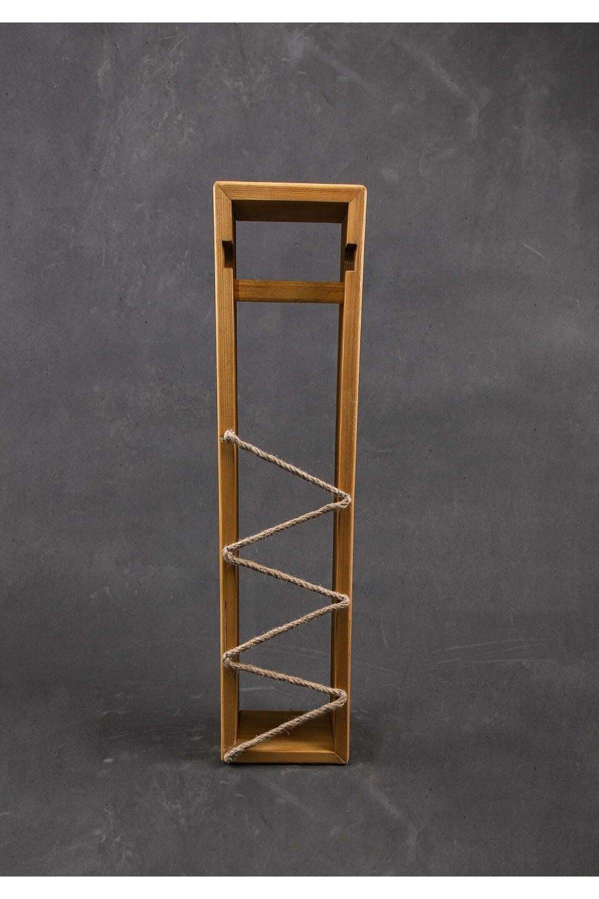 Impregnated Pine Wood Reservoir Toilet Paper Stand - Swordslife