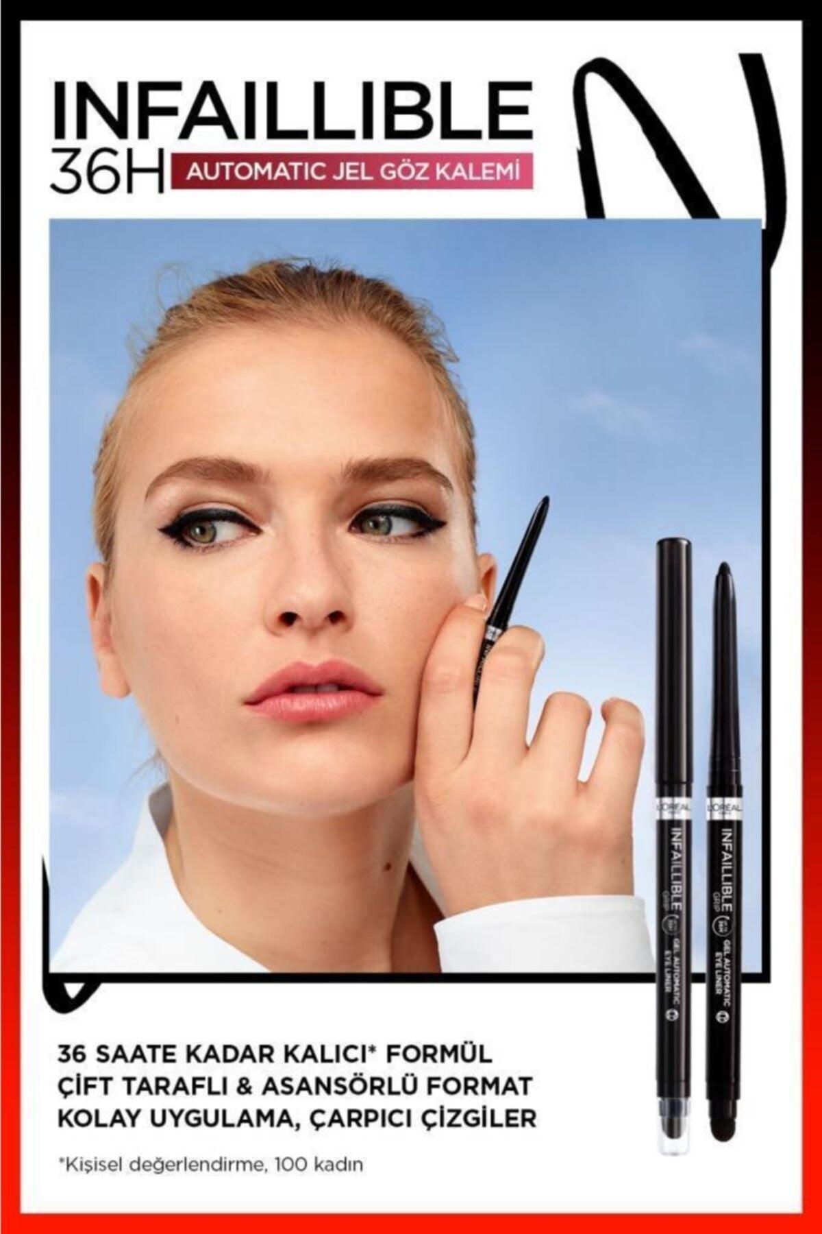 Infailable Automatic Gel Eye Liner - Intense