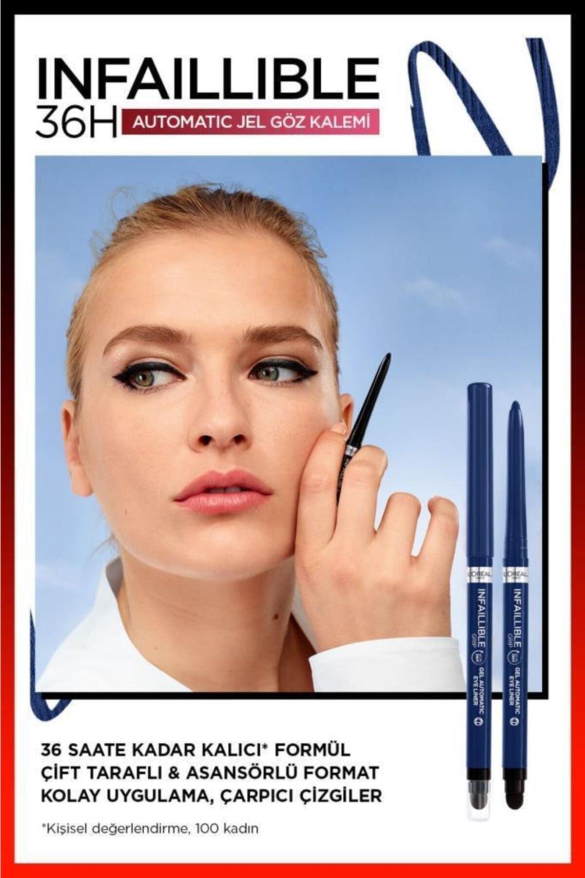 Infailable Automatic Gel Eye Pencil - Blue