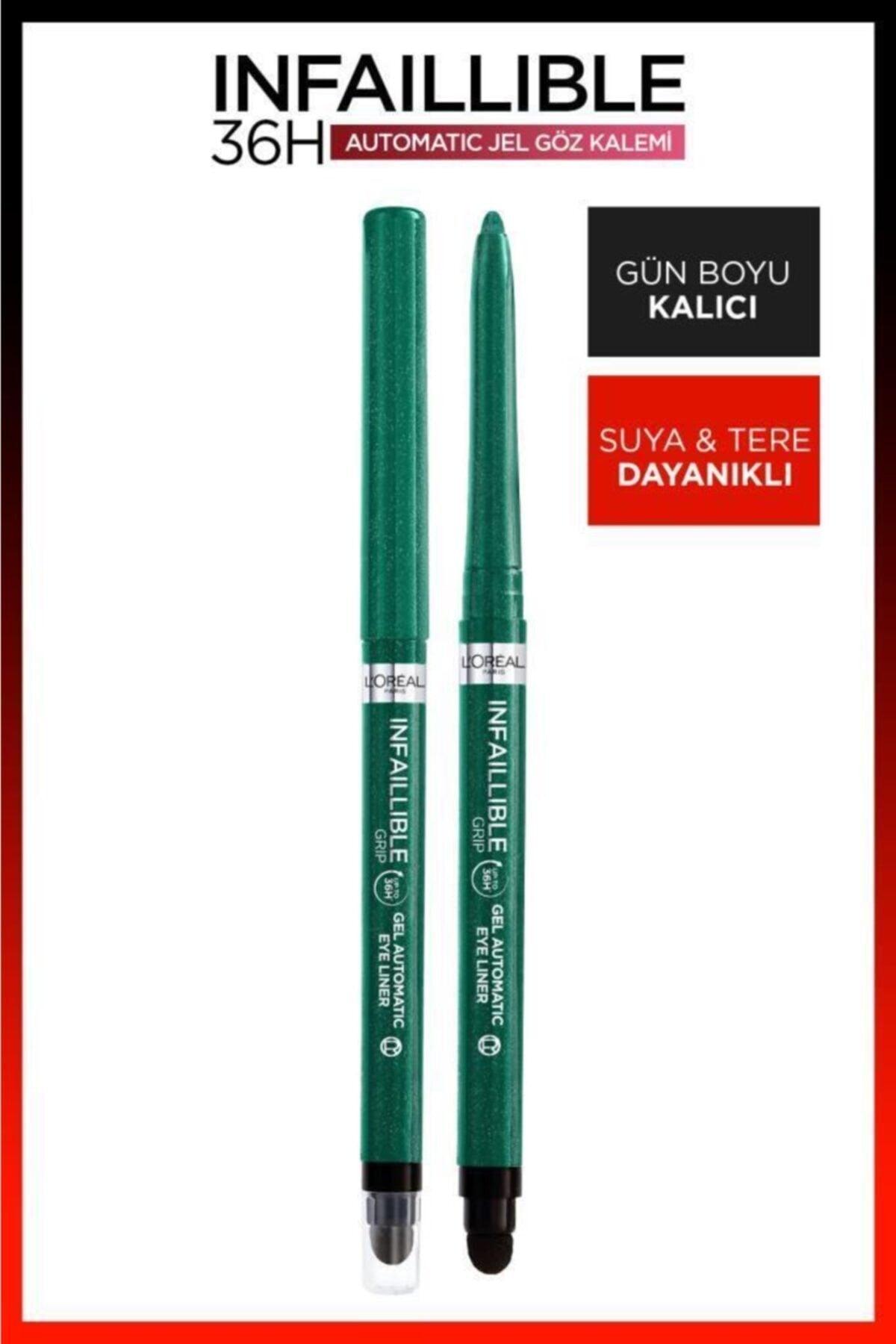 Infailable Automatic Gel Eye Liner - Emerald