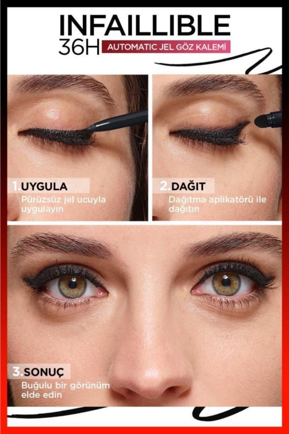 Infailable Automatic Gel Eye Liner - Emerald