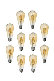 Infoled 6w Filament Rustic Led Bulb Yellow