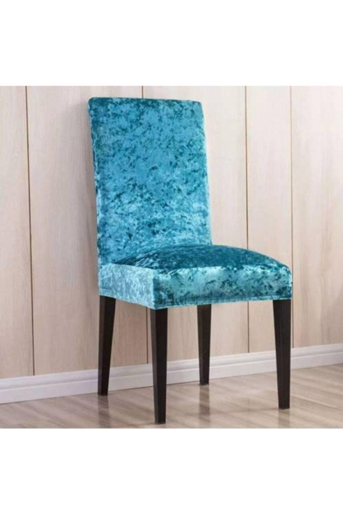 Silk Velvet Chair Cover, Chair Cover, Elastic, Standard 1 Piece - Swordslife