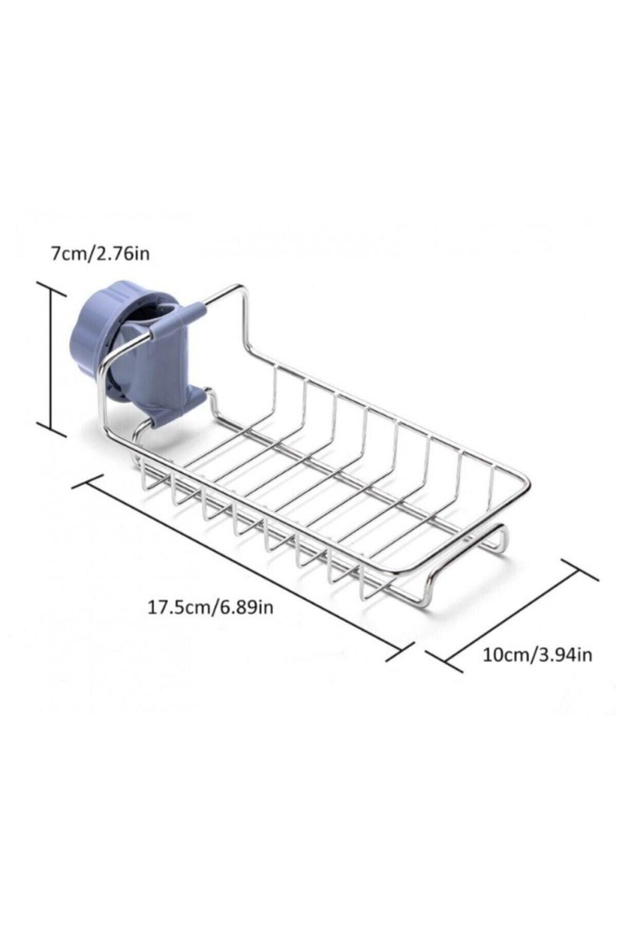 Iron Shelf Single Floor Kitchen And Bathroom Organizer