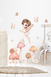 Luminous Nature Fairy Kids Room Wall Sticker Set - Swordslife