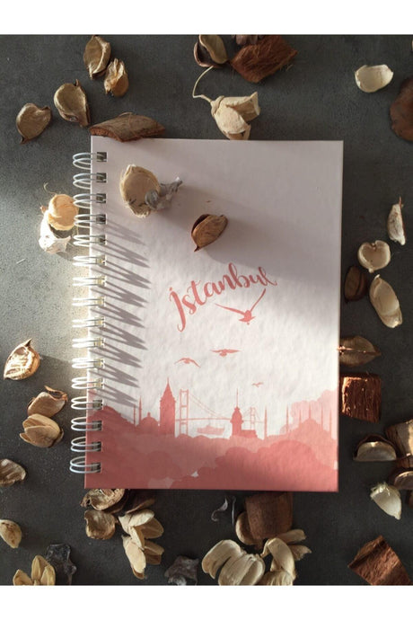 Istanbul Patterned Unlined Spiral Notebook