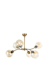 Ivona Gold 6 Piece Chandelier - Swordslife