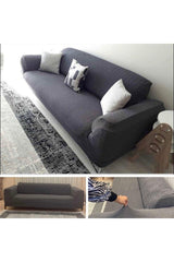 Jacquard 3 seater Sofa Cover, Sofa Cover for Sofa Bed. Elastic Elastic (PRODUCT CONTENT 1 PIECE) - Swordslife