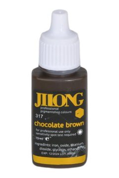 Permanent Makeup Microblading Ink in Chocolate Brown, 15ml or 20ml