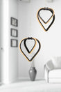 Sevinç 3 Color Led 2nd Chandelier Black - Swordslife
