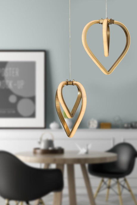 Sevinç 3 Color Led 2nd Chandelier Tumbled - Swordslife