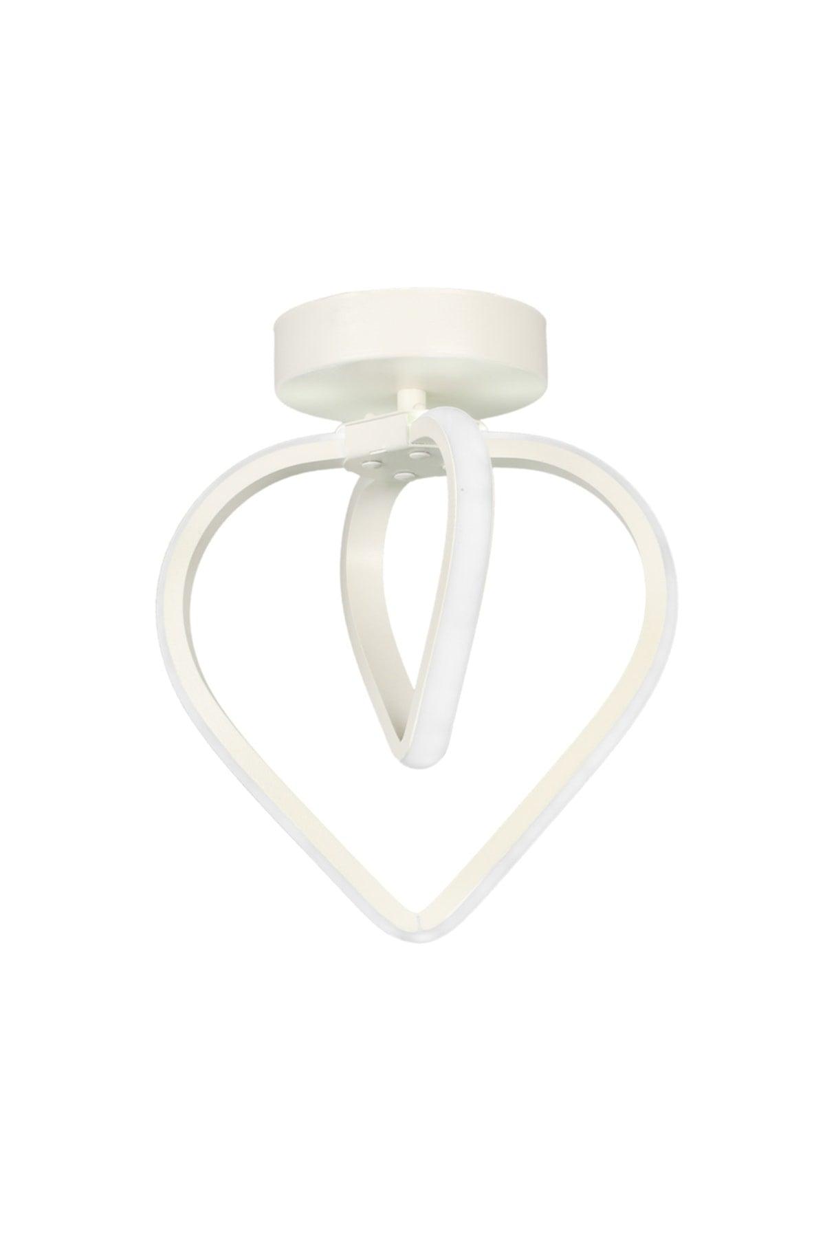 Sevinç 3 Color Led Ceiling Mount Single Chandelier White - Swordslife