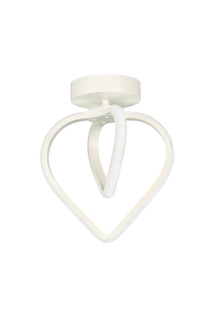 Sevinç 3 Color Led Ceiling Mount Single Chandelier White - Swordslife