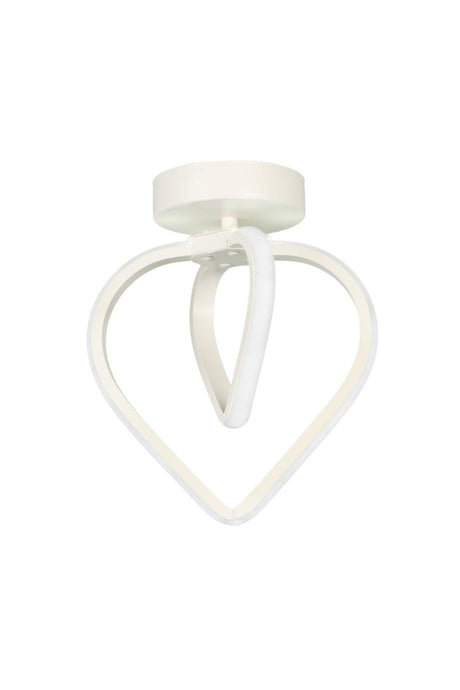 Sevinç 3 Color Led Ceiling Mount Single Chandelier White - Swordslife
