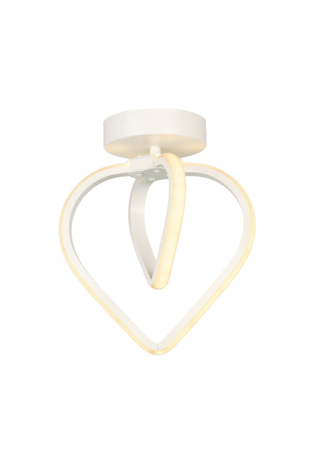 Sevinç 3 Color Led Ceiling Mount Single Chandelier White - Swordslife