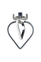 Sevinç 3 Color Led Ceiling Mount Single Chandelier Chrome - Swordslife