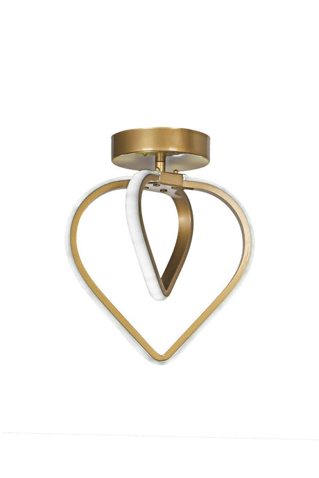Sevinç 3 Color Led Ceiling Mount Single Chandelier Tumbled - Swordslife
