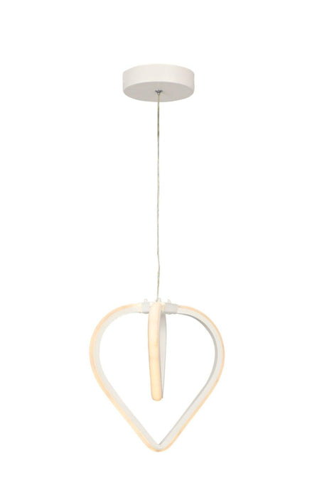 Sevinç 3 Color Led Single Chandelier White - Swordslife