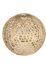 Jute Rope Ball Balloon Chandelier Head - Floor Lamp Head - Lamp Shade Cap [diameter (Ø) : 20 Cm] - Swordslife