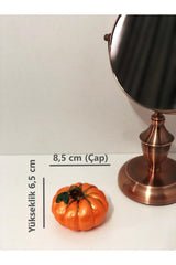 Pumpkin Trinket Set Including Serving Plate And Dry Herbs - Swordslife