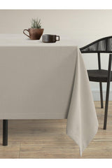 Velvet Textured Light Gray Table Cloth - Swordslife