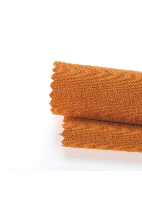 Velvet Textured Orange Color Table Cloth - Swordslife