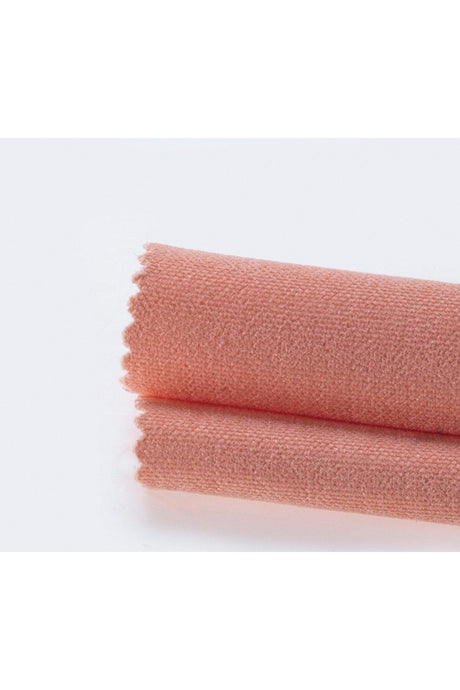 Velvet Textured Salmon Color Table Cloth - Swordslife