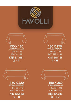 Velvet Textured Orange Color Table Cloth - Swordslife