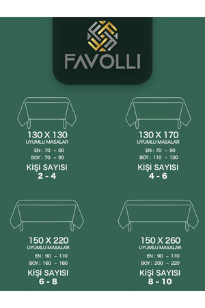 Velvet Textured Emerald Table Cloth - Swordslife