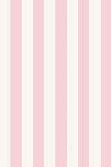 Thick Striped Light Pink White Wallpaper (5 M²) 7960 - Swordslife