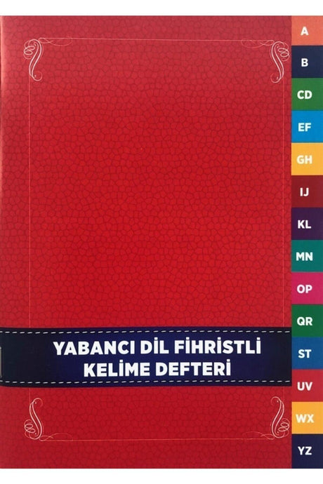 Karatay Foreign Language Vocabulary Book with Index