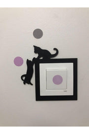 Cat Decorative Socket Frame - Swordslife