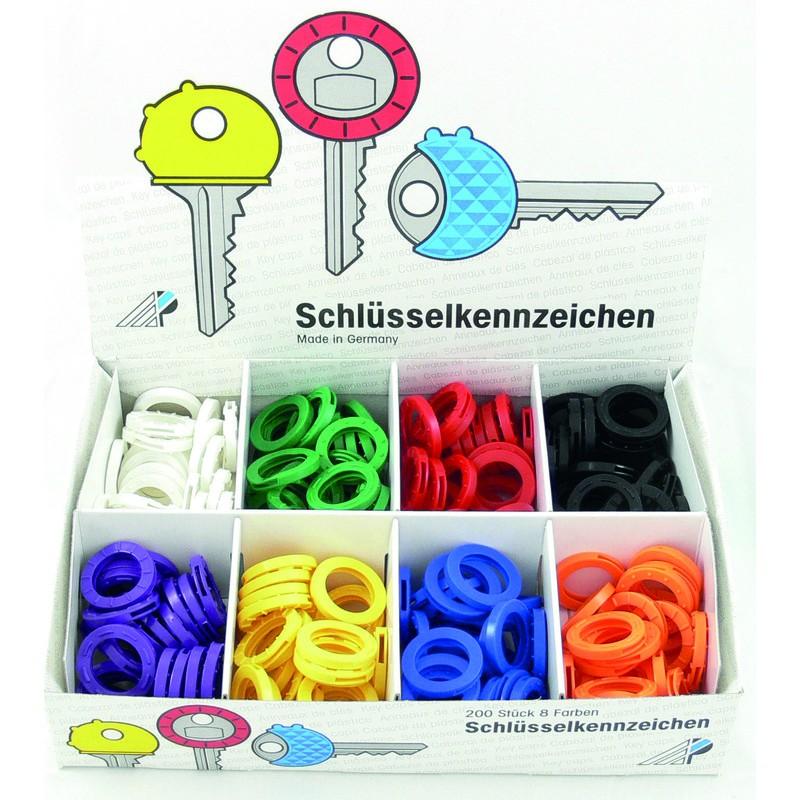 Characteristic rings are round / Ø: 29 mm / VE: 200 / Luminous colors / mixed - Swordslife