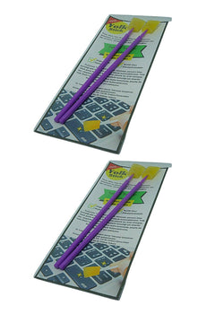 Multi-use cleaning sticks for keyboards and tight spaces