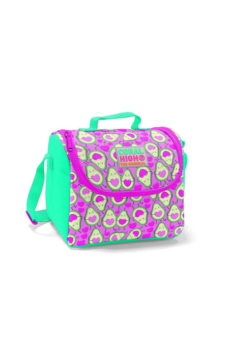 Kids Avocado Patterned Thermo Lunch Box