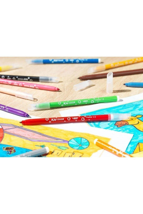 Kids Kid Couleur Felt Crayons 24 Colors