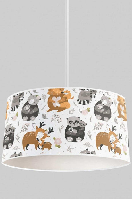 Kids Room Pendant Lamp Chandelier Decor Printed Chandelier Kids Room Themed - Swordslife