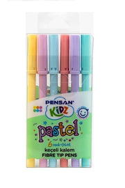 Kidz 6 Felt Crayons - Pastel Color /
