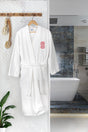 Kimono Bathrobe/ Red Color S Embroidered